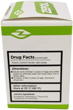 Zepol Topical Analgesic Ointment 1 oz.